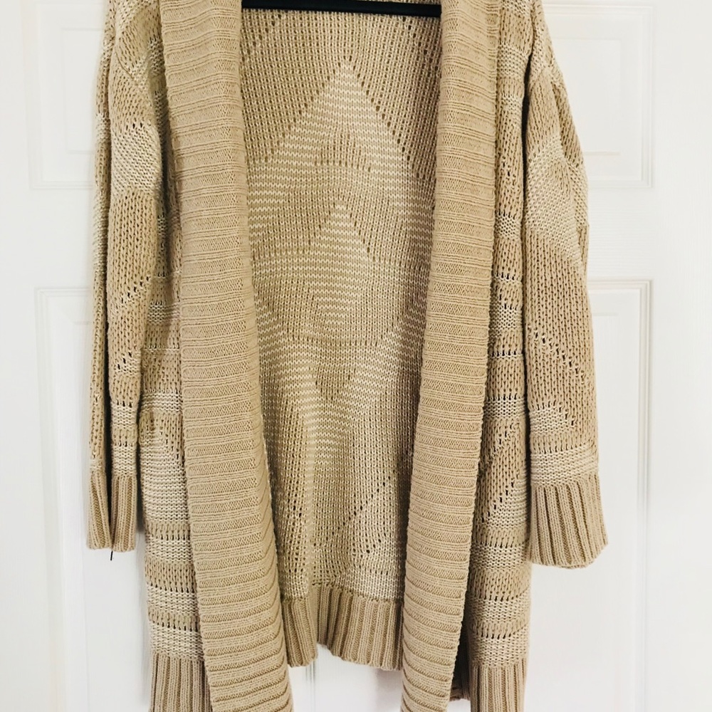 Open sweater